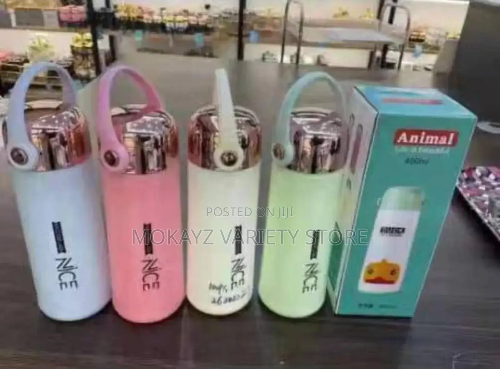 400ml Double Layer Tea/ Water Bear Nice Bottle