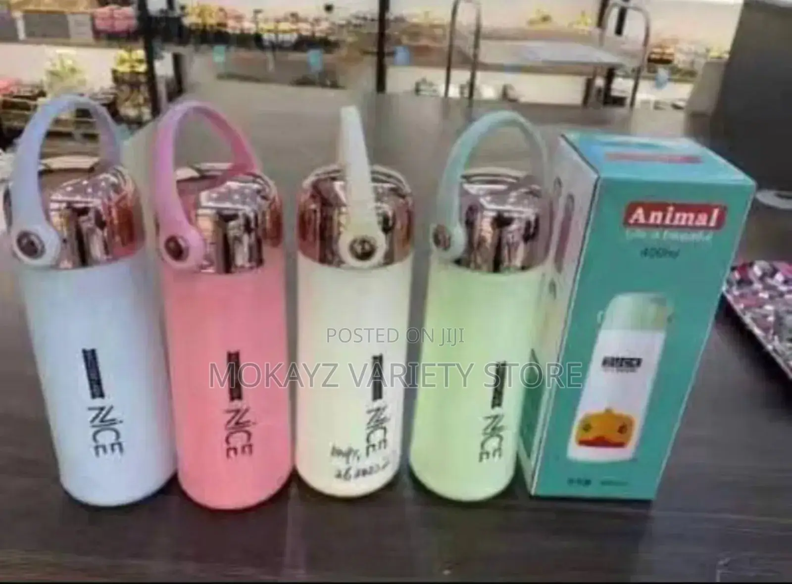 400ml Double Layer Tea/ Water Bear Nice Bottle