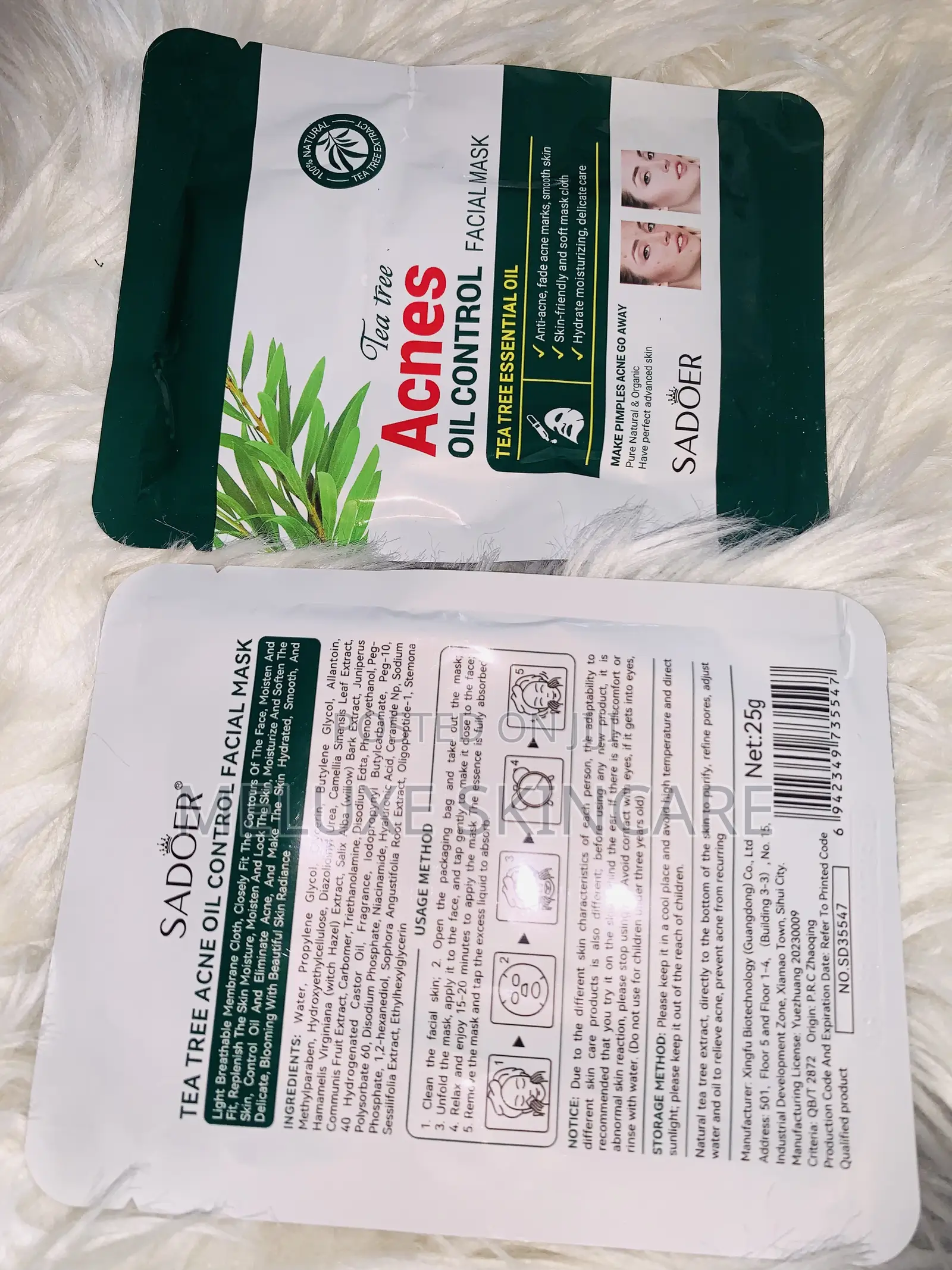 Tea Tree Acne Control Face Mask