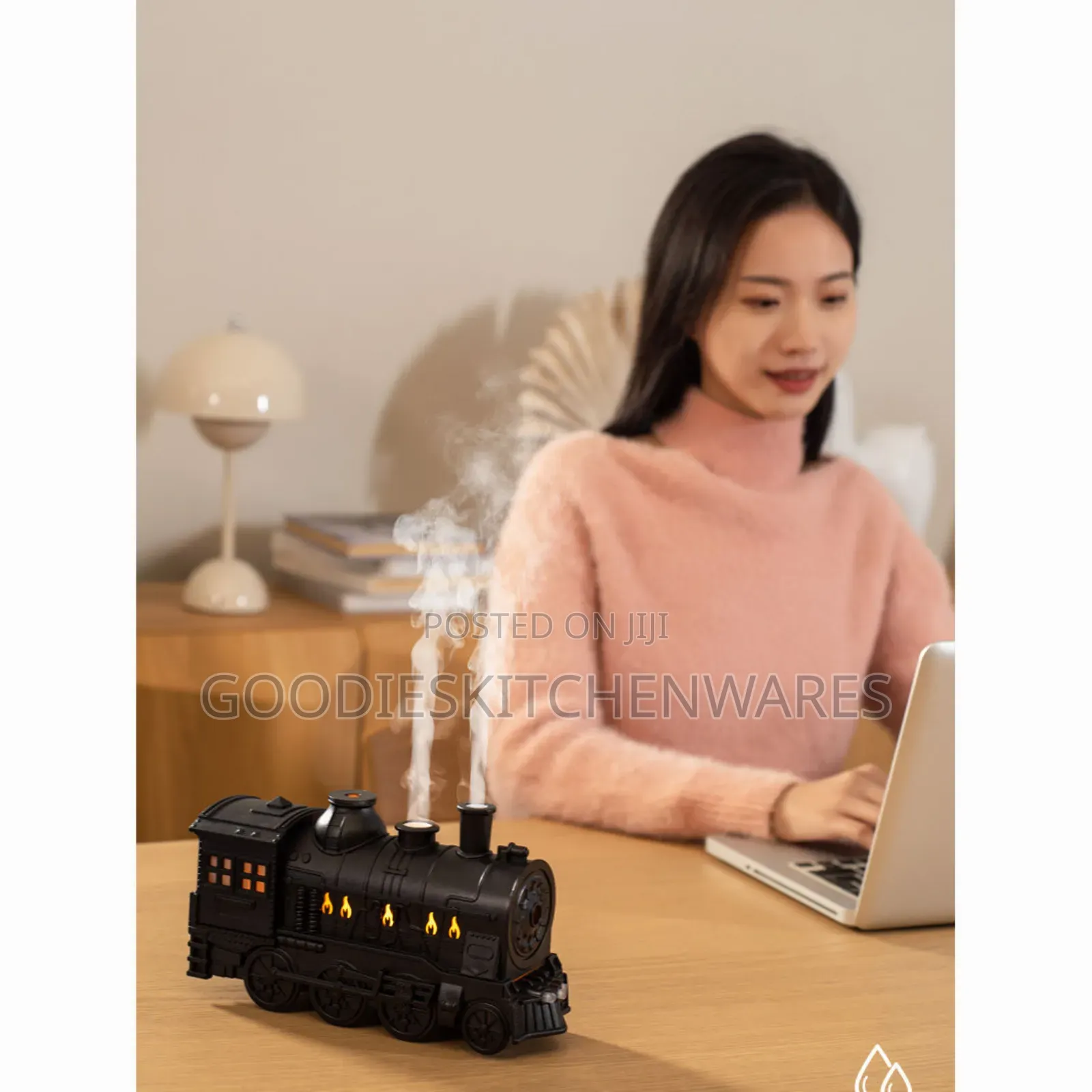 Train Shape Humidifier With Light
