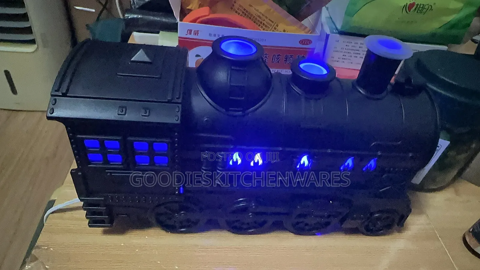 Train Shape Humidifier With Light