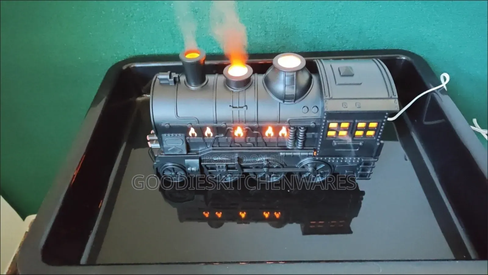 Train Shape Humidifier With Light