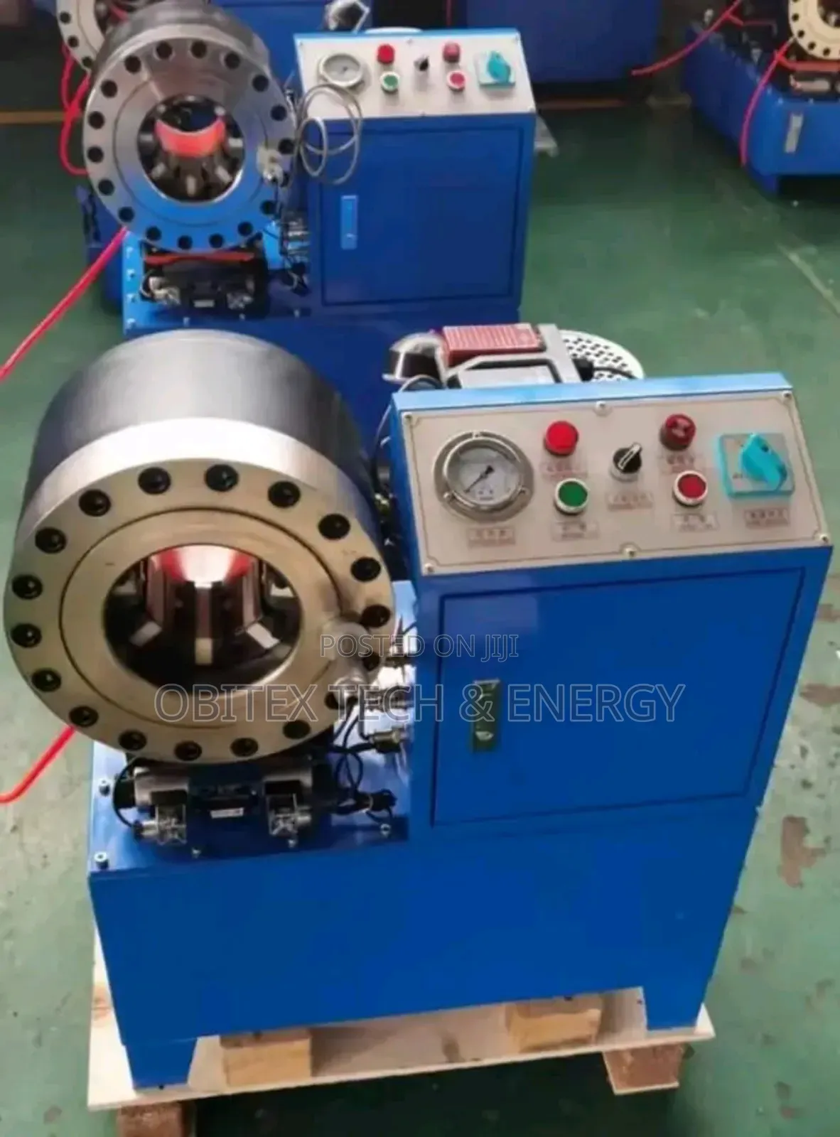 2-Inch Hydraulic Hose Crimping Machine – Rubber Hose Crimper