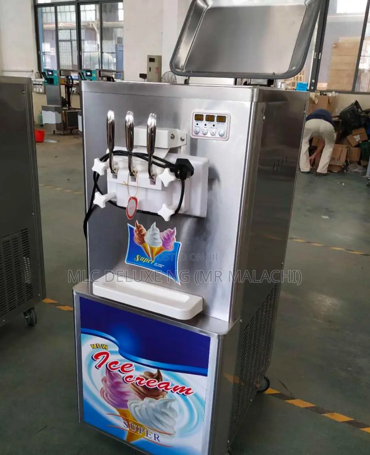 Quality Industrial Fast Ice Cream Machine/Standing Ice Cream