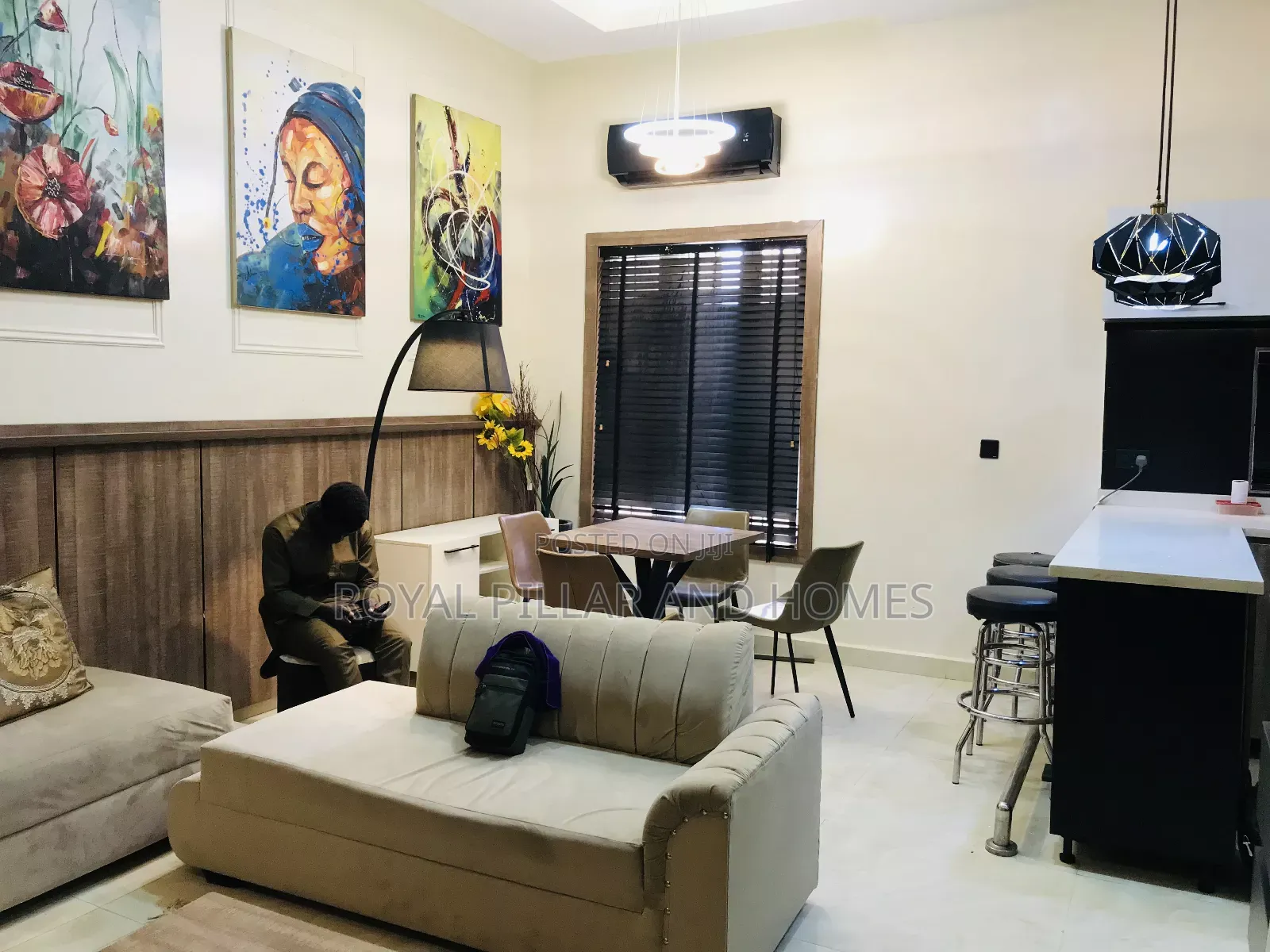 Furnished 2bdrm Block of Flats in Jamison Court, Mabushi for rent