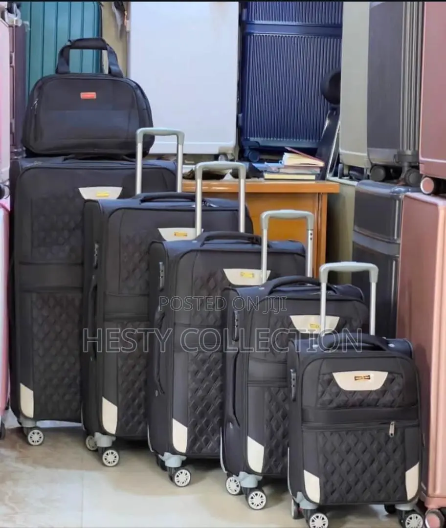 5pcs Luxury Plastic Luggage Boxes