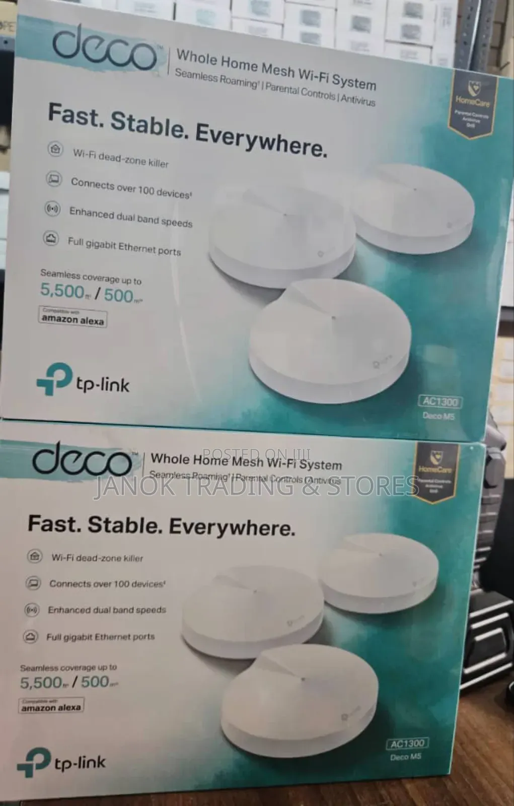 Tp-link Ac1300 Deco M5 Whole Home Mesh Wi-fi System