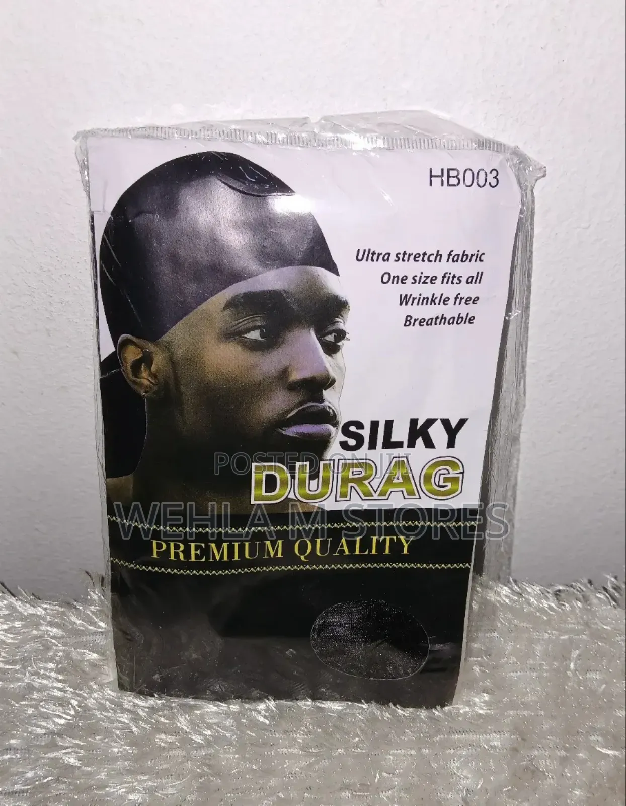 Silky Durags in Lakowe (Black, Grey, Blue, White)