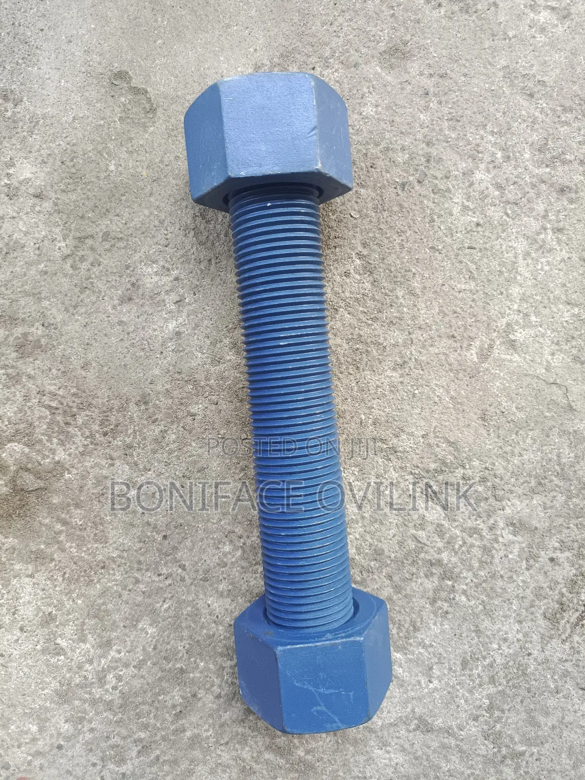 30mm Thickness × 10 Inches Stud Bolt And Nut