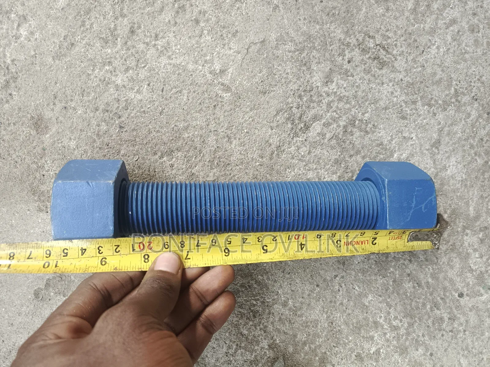 30mm Thickness × 10 Inches Stud Bolt And Nut