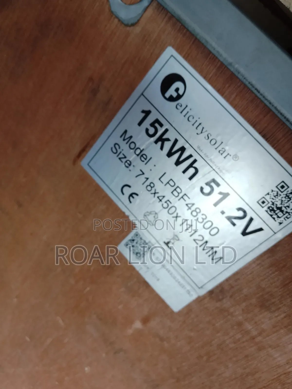 15kwh Felicity Lithium Battery