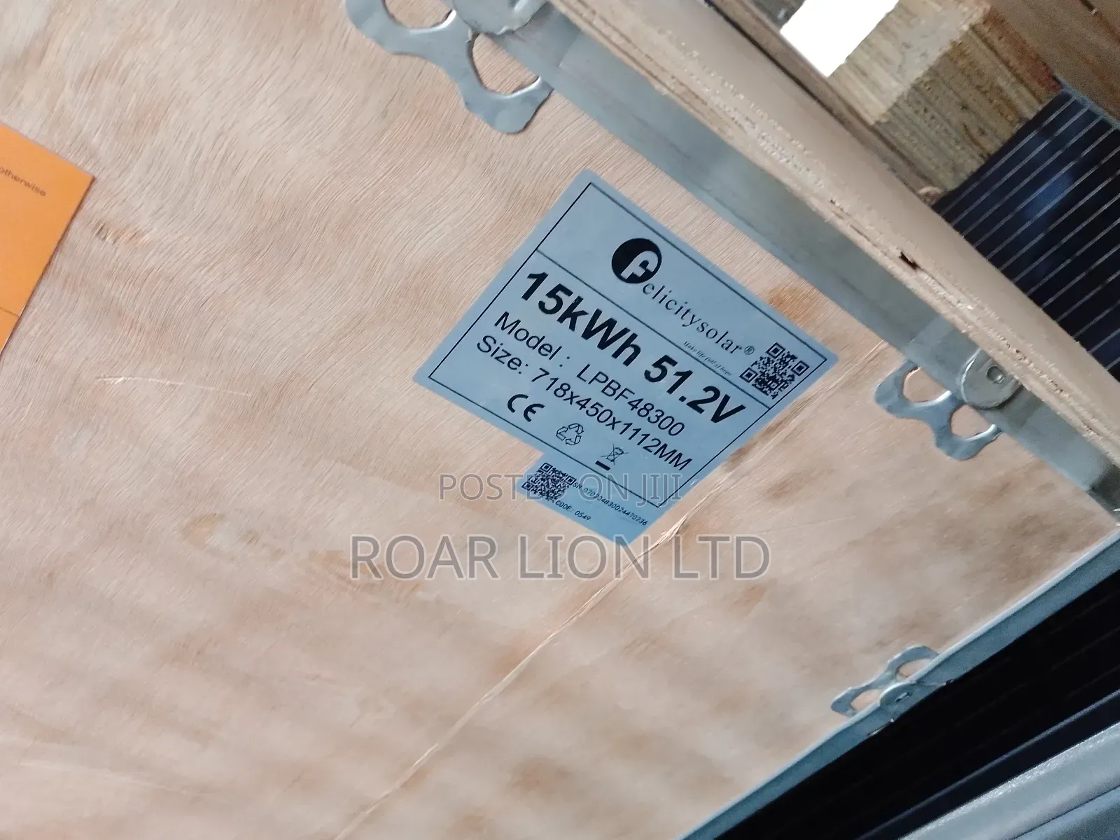 15kwh Felicity Lithium Battery