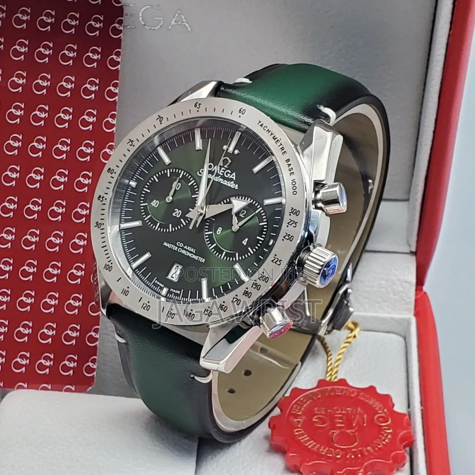 Omega Speed Master Leather