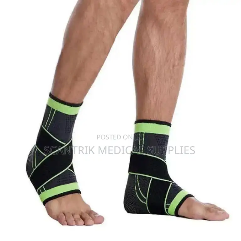 Ankle Brace Foot Sleeve Binding Straps
