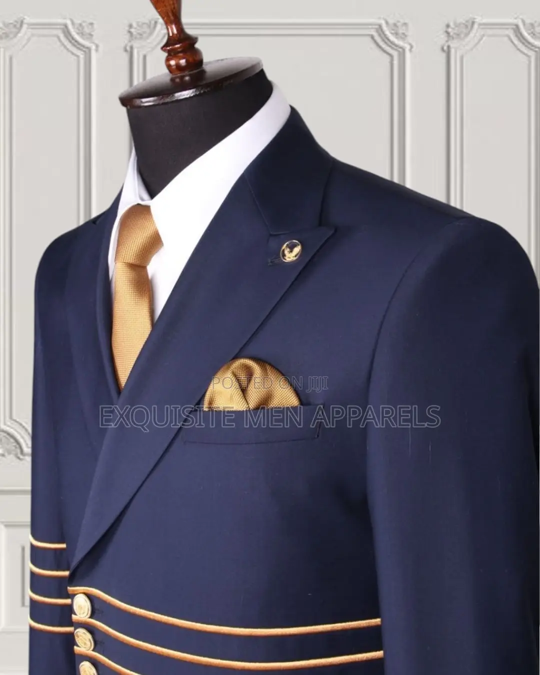 Classic Turkish 4 Breasted Mario Men’S Suit