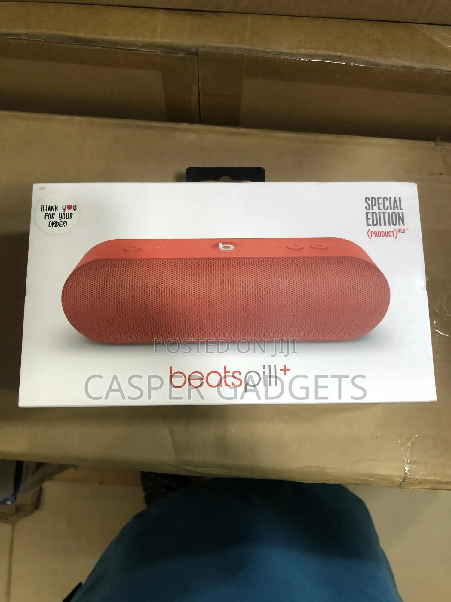 Beats Pill+ Black and Red