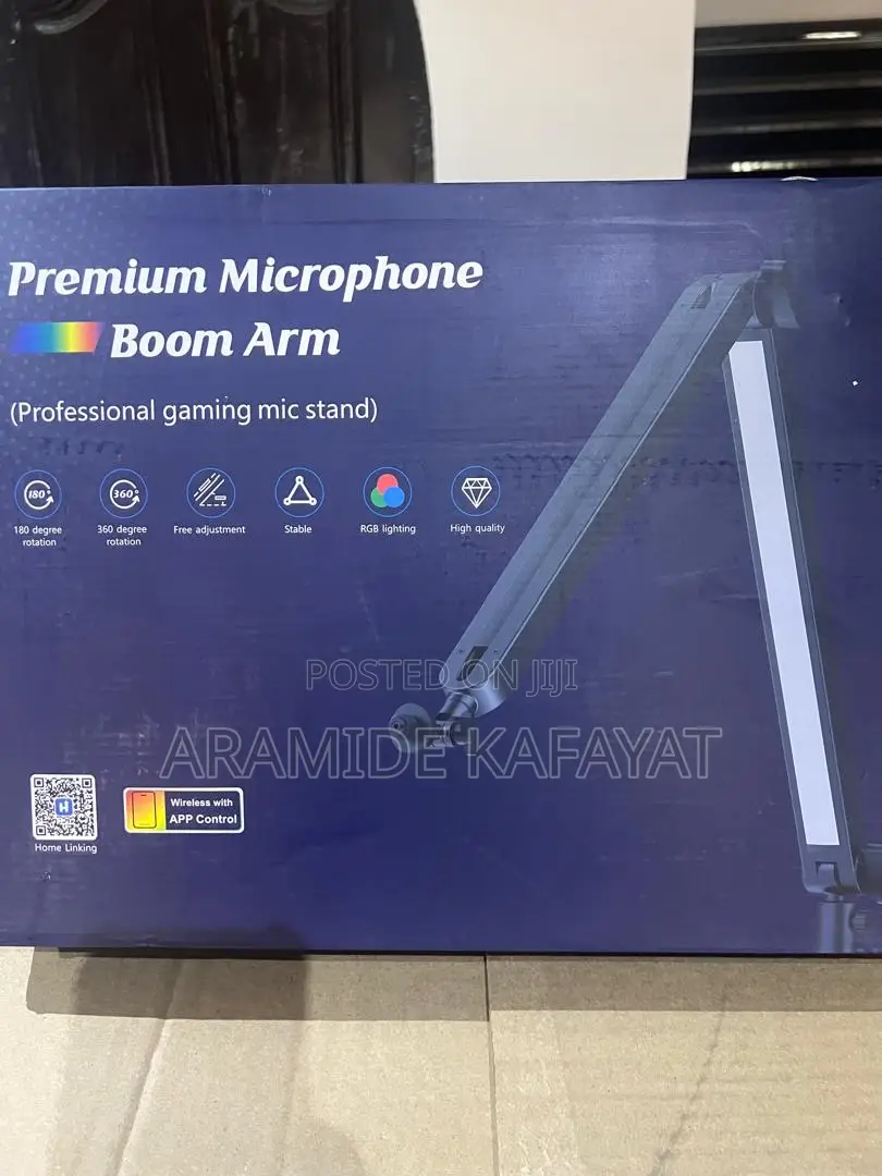 Rgb Microphone Boom Arm