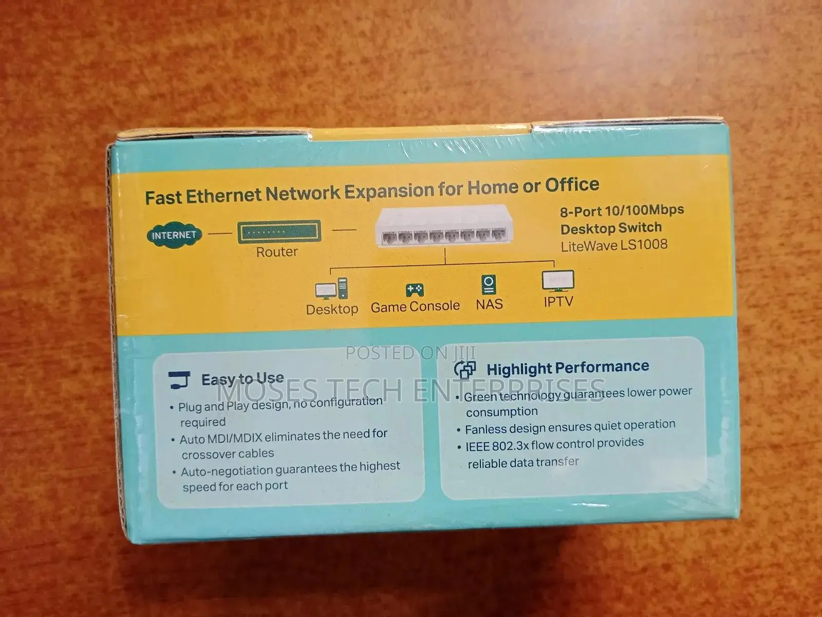 Tplink 8port 10/100mbps