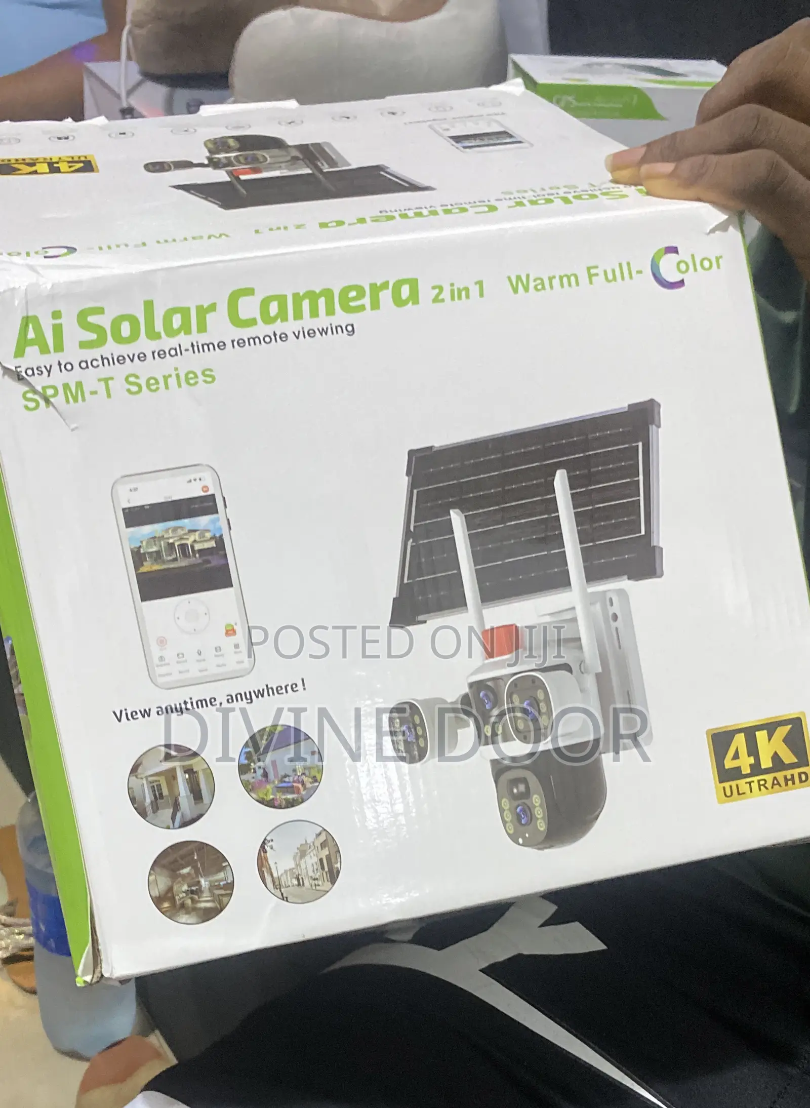 Four Camera in One PTZ Solar Camera
