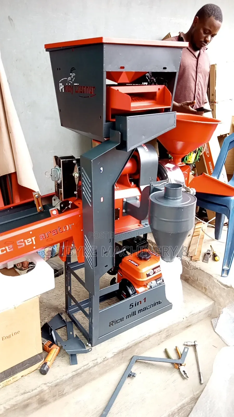 5in1 Rice Mill Machine