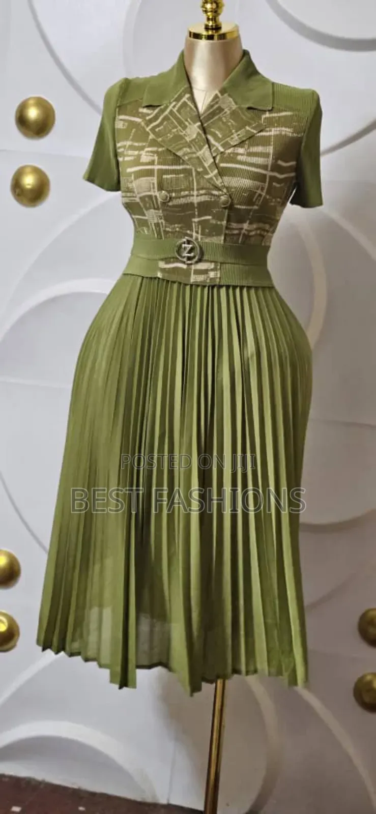 Original Miyaki Pleated Dress