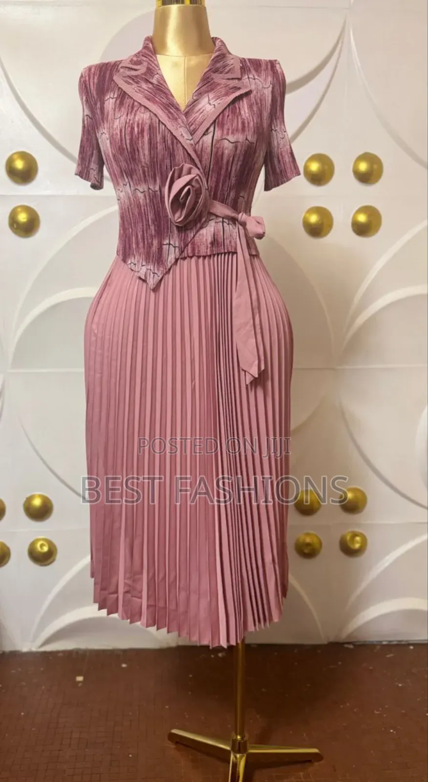 Original Miyaki Pleated Dress