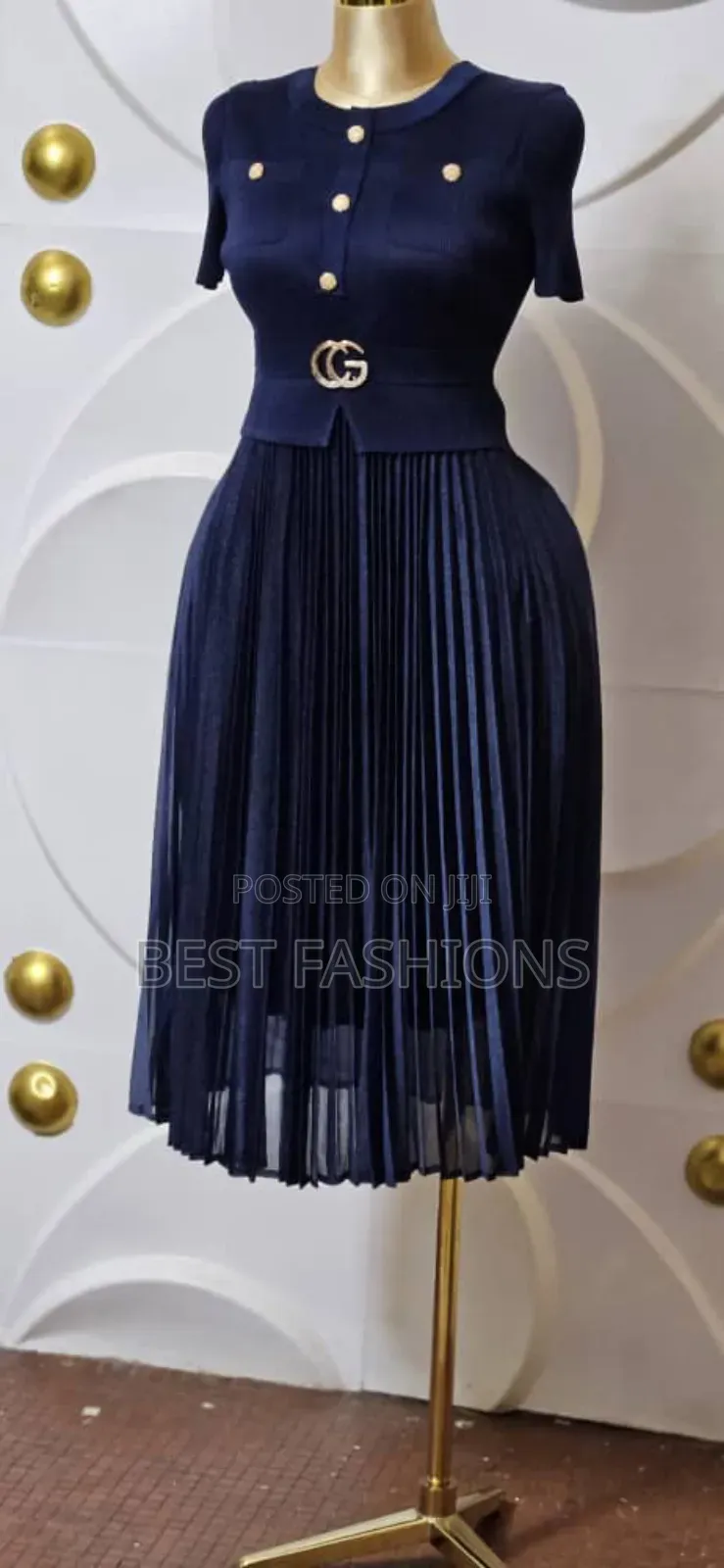 Original Miyaki Pleated Dress