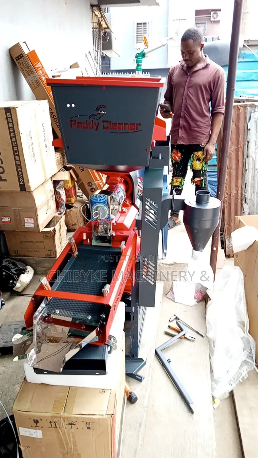4in1 Rice Mill Machine