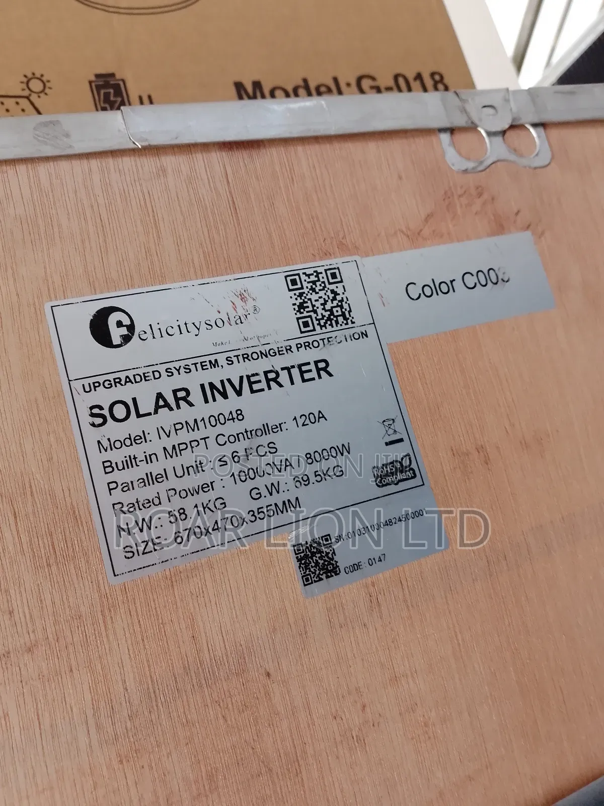 Felicity Inverter 10kva Ivem Transformer Hybrid