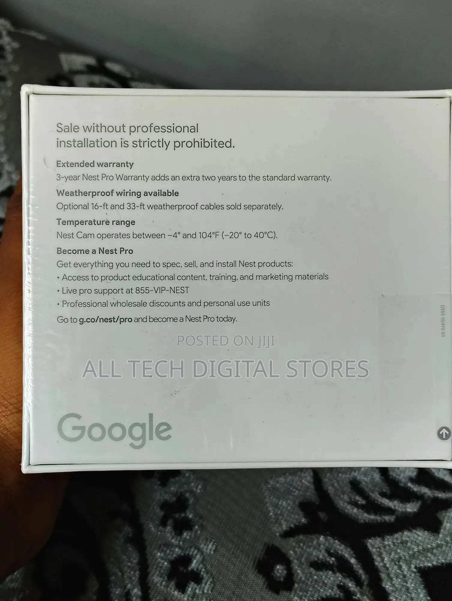 Google Nest Cam Outdoor or Indoor Nest Pro Edition