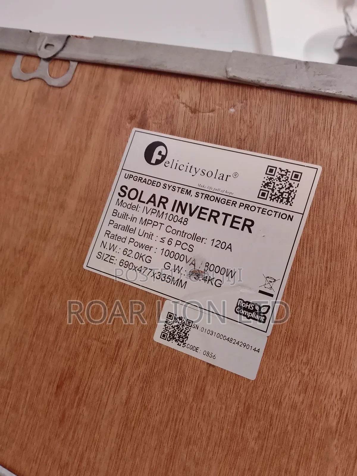 Felicity Inverter 10kva Ivem Transformer Hybrid