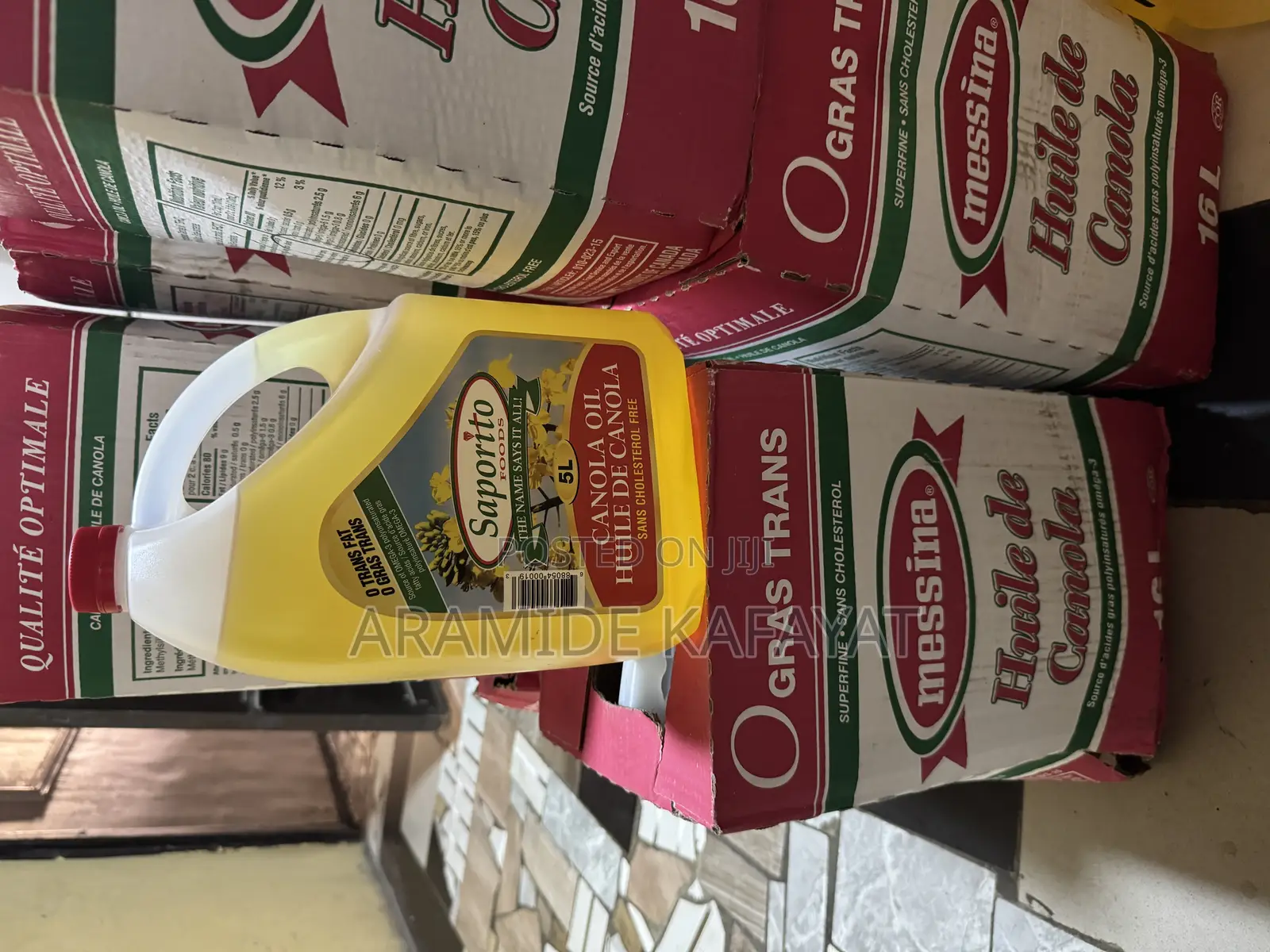 Saporito Canola Oil 5liters