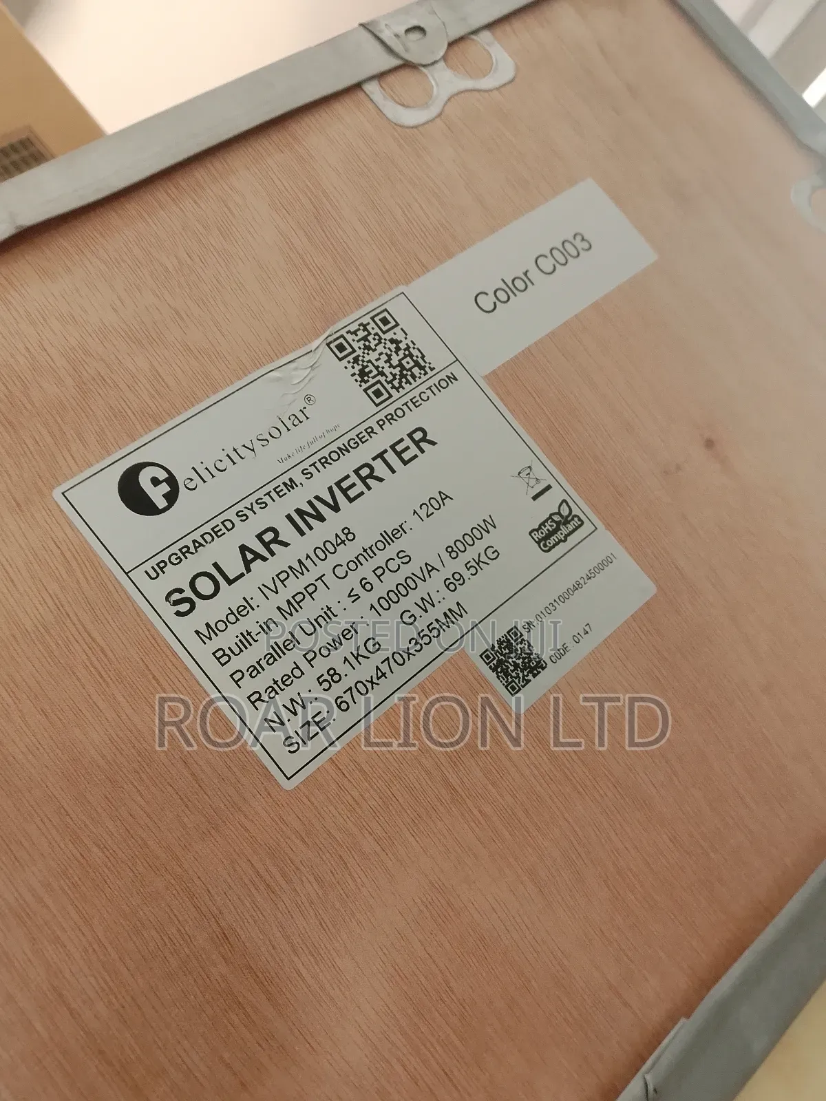 Felicity Inverter 10kva Ivem Transformer Hybrid