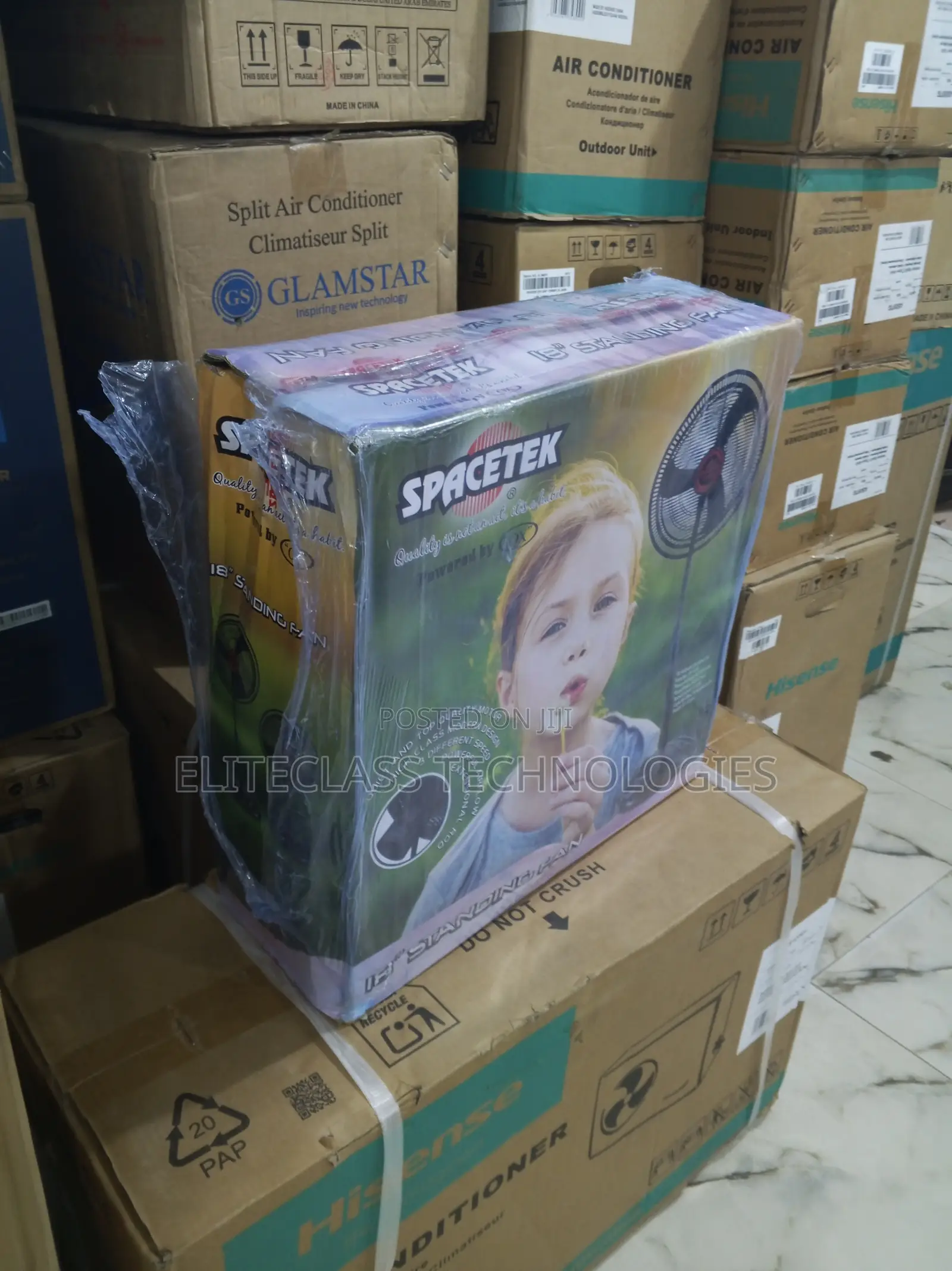 Beat the Heat With Spacetek 18inches Standing Fan