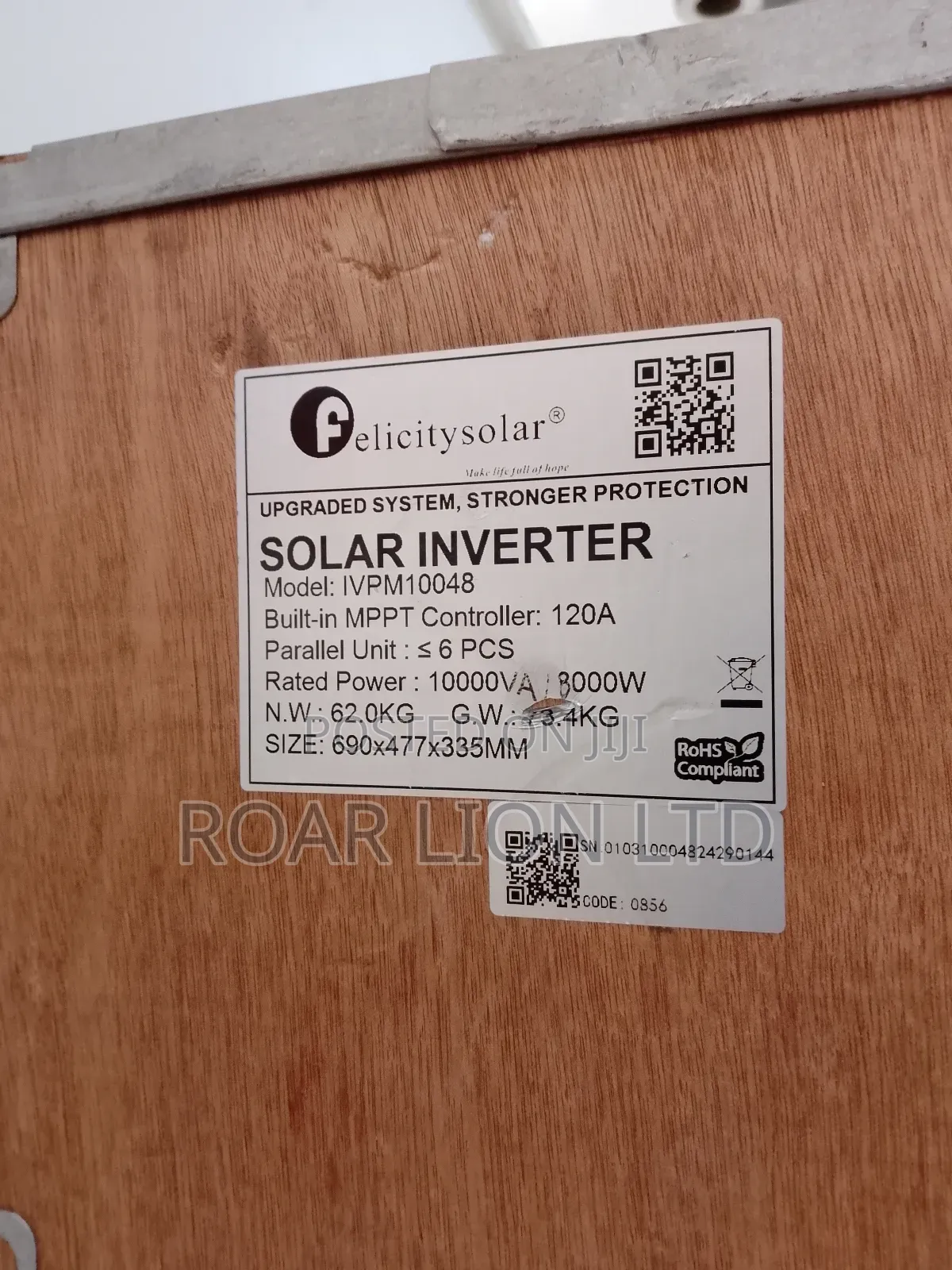 Felicity Inverter 10kva Ivem Transformer Hybrid