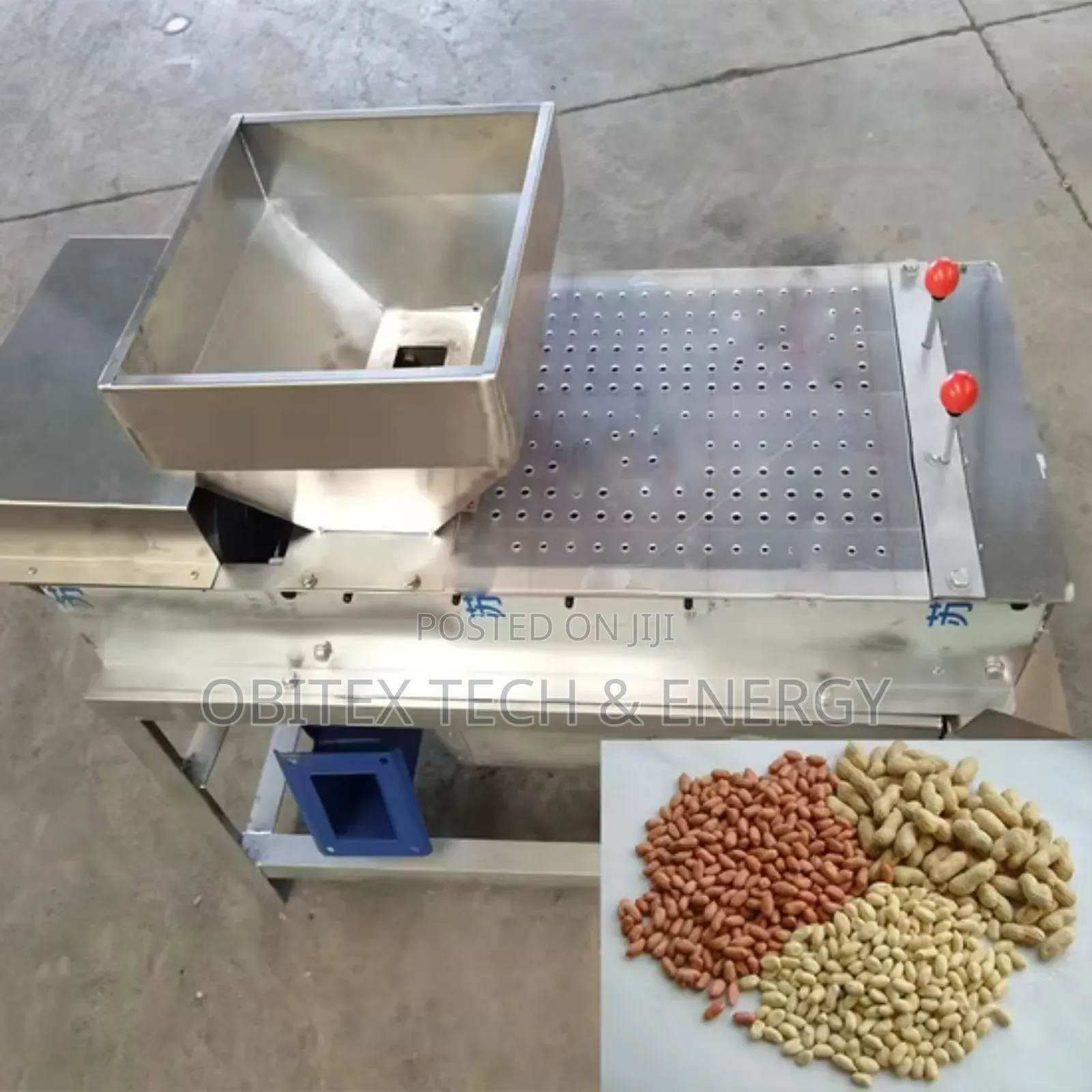 Groundnut Peeling Machine–300kg/Hr Roasted Peanutskinremover