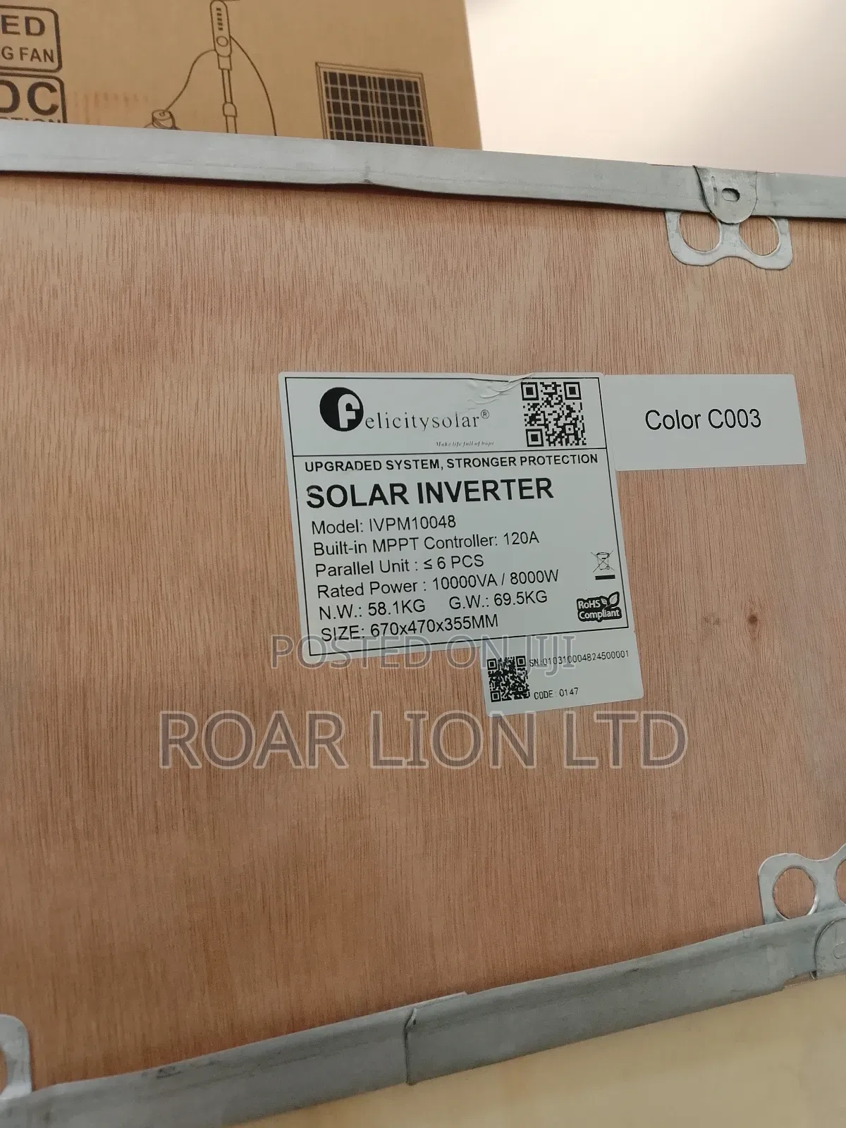 Felicity Inverter 10kva Ivem Transformer Hybrid
