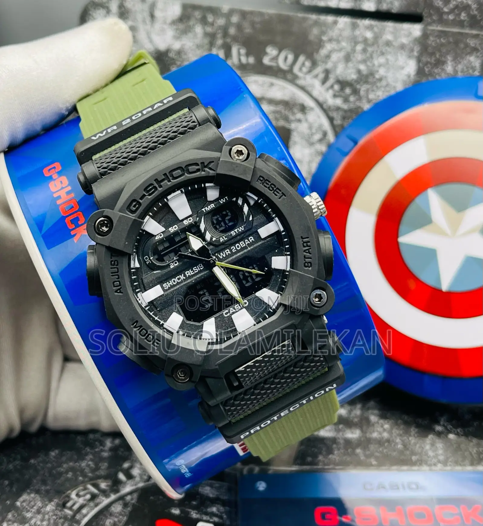 Pinochio Gshock Dual Time Watch
