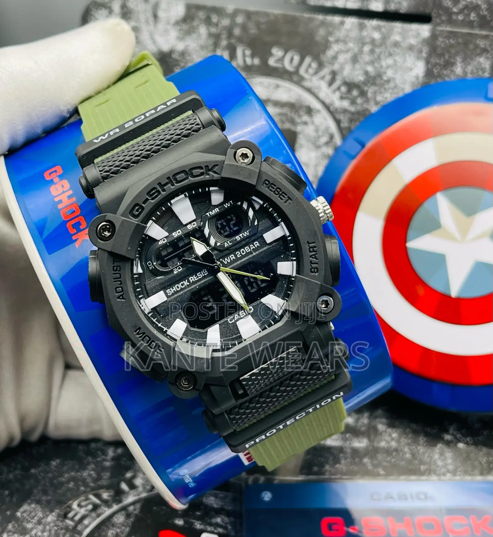Pinochio Gshock Dual Time Watch