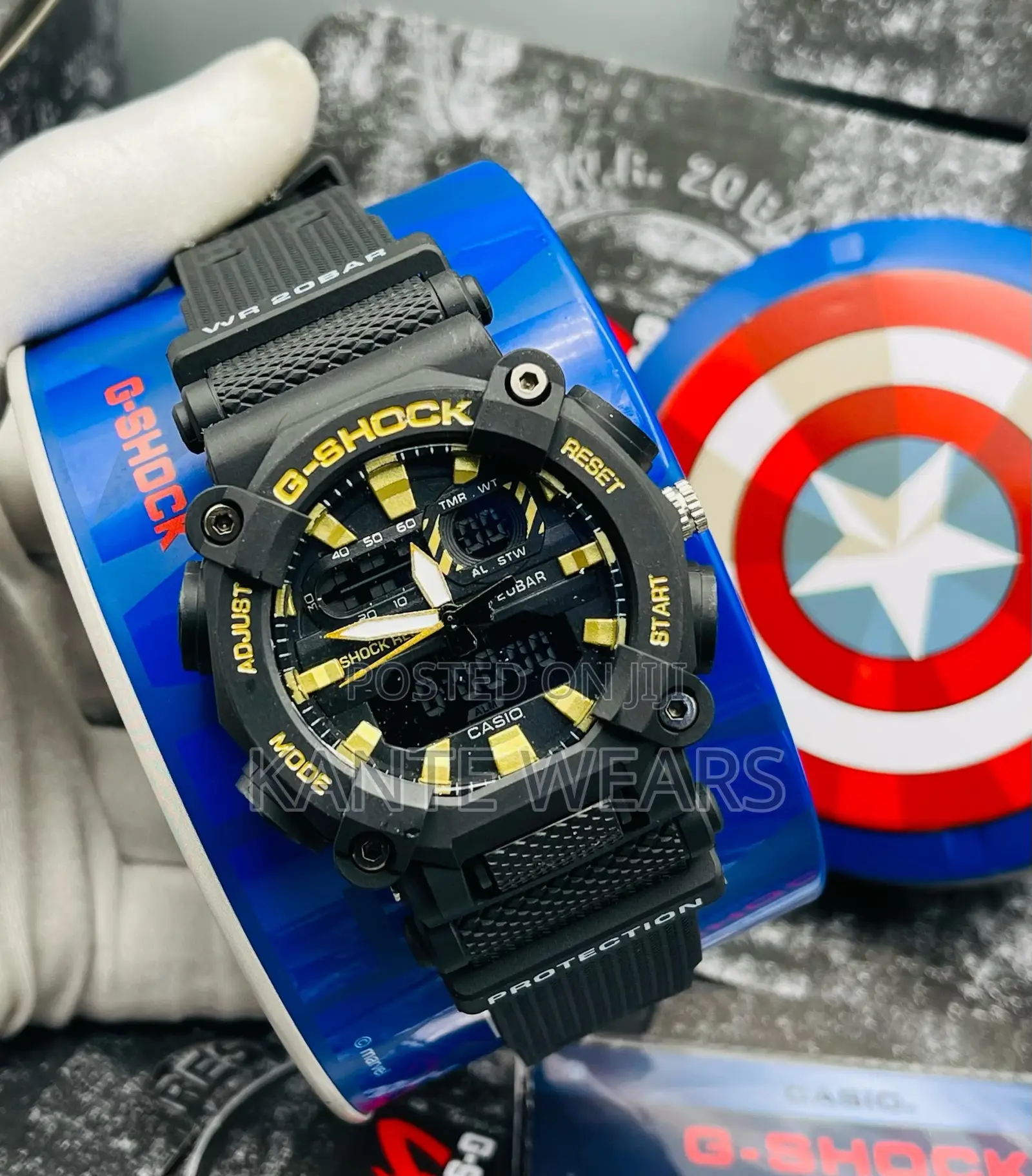 Pinochio Gshock Dual Time Watch