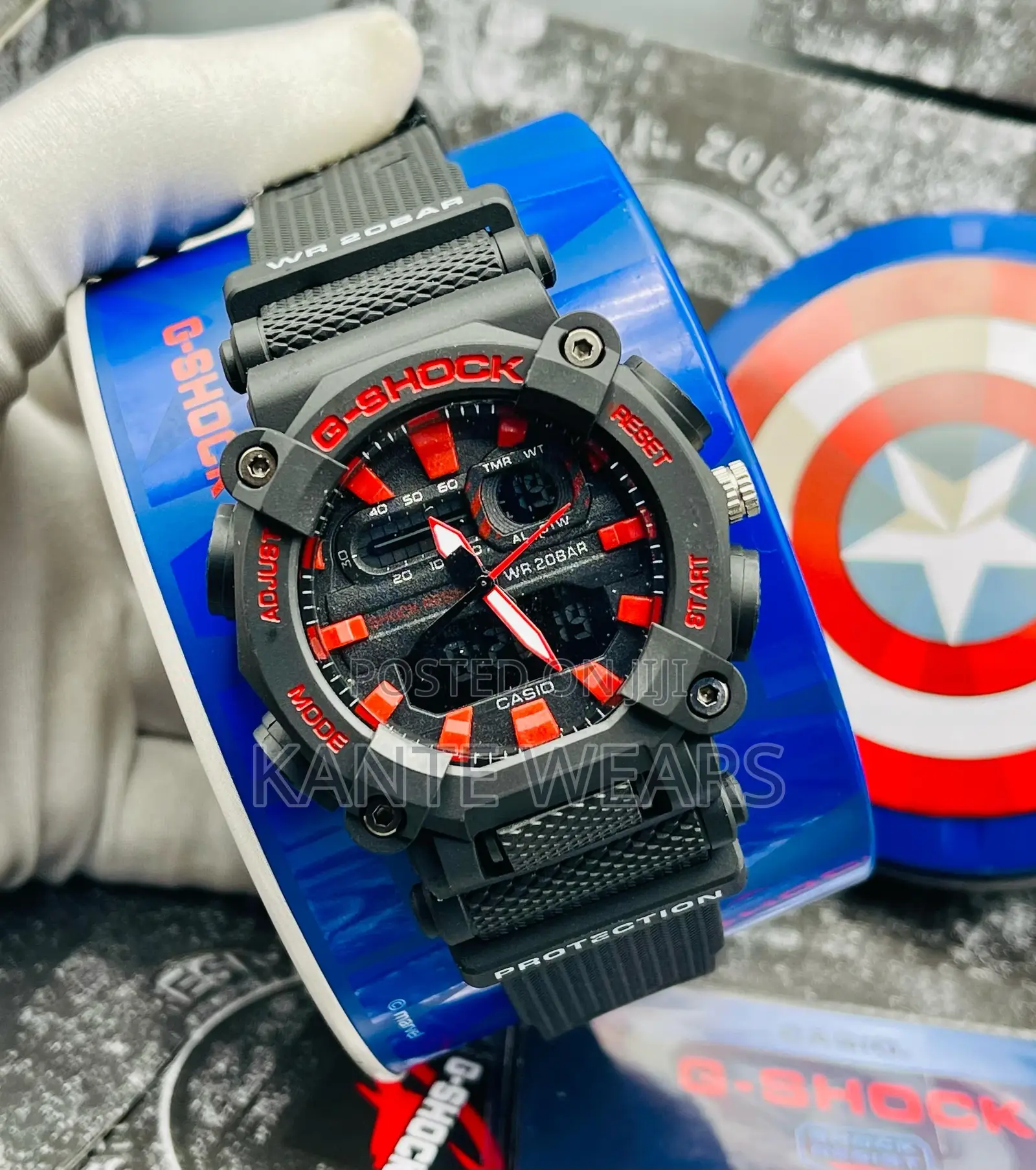 Pinochio Gshock Dual Time Watch