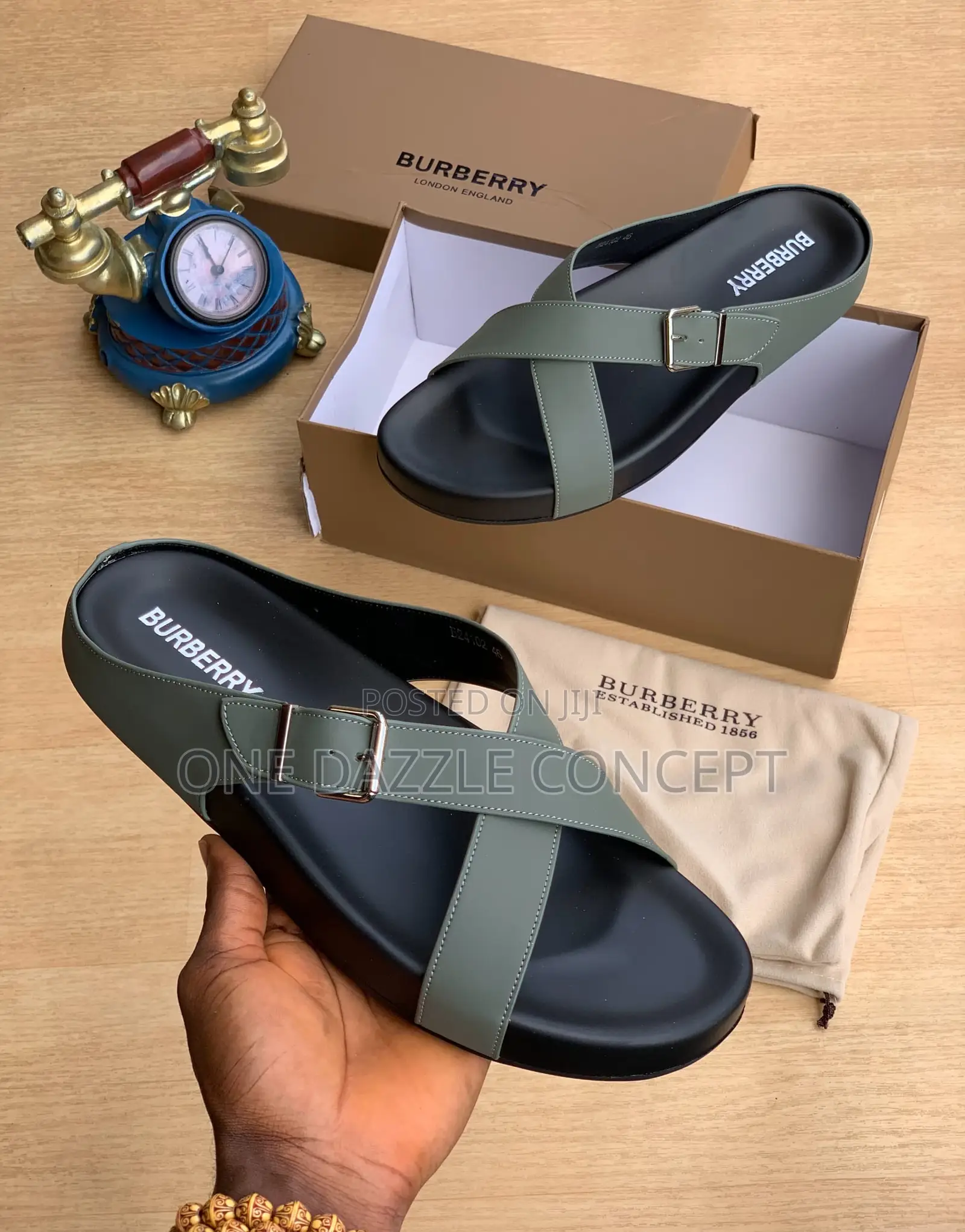 Burberry Strappy Sandals