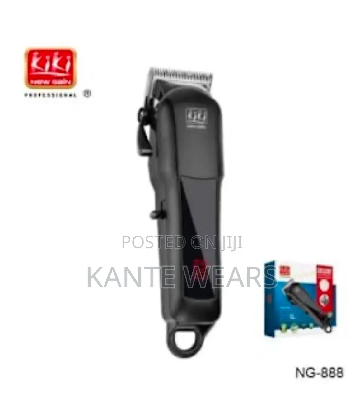 Kiki Rechargeable Digital Hair Clipper With Led Display