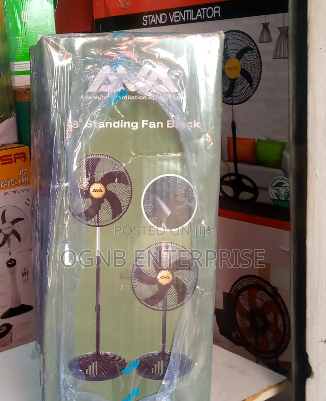 Ava 18 Inches Standing Fan