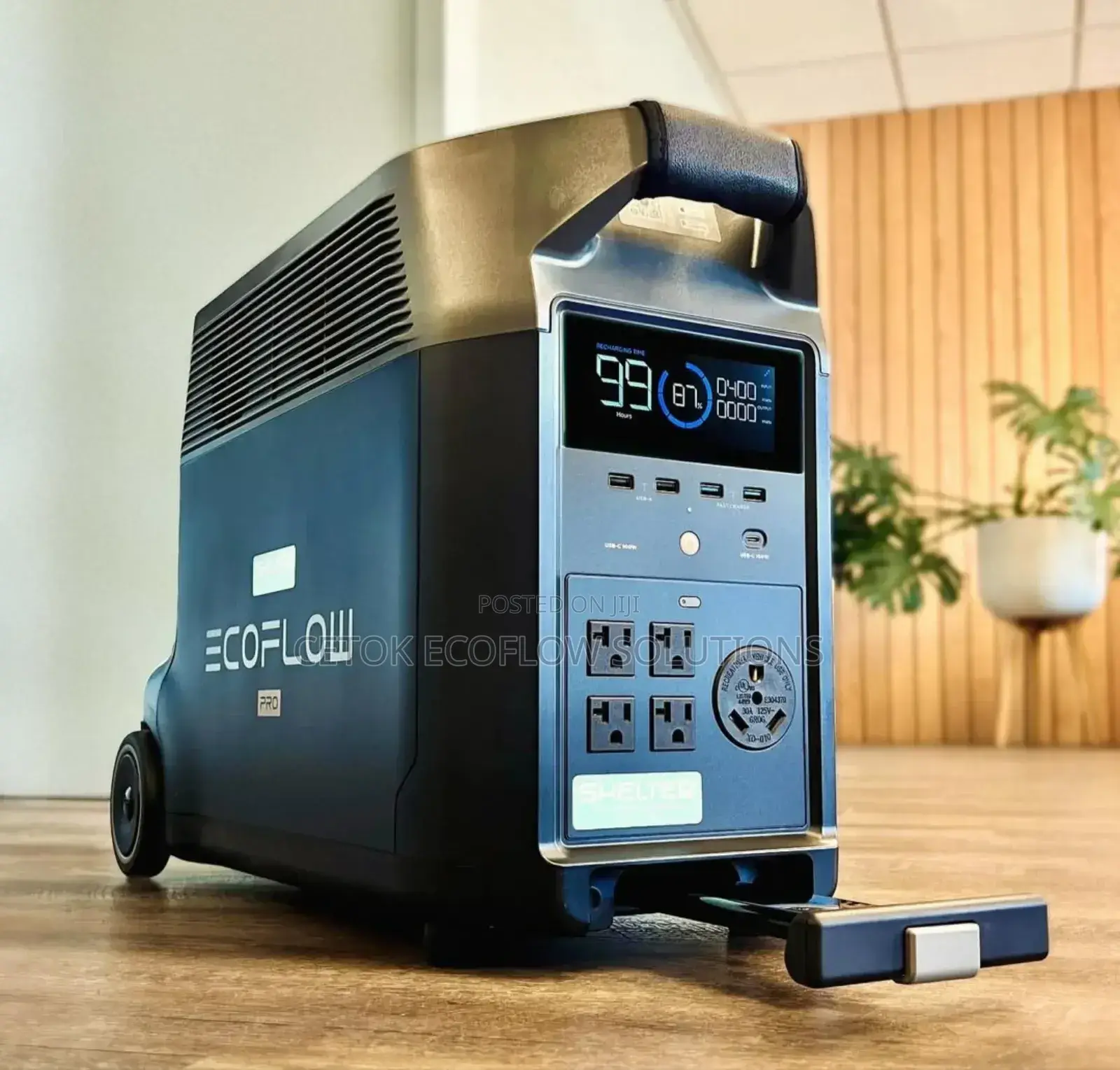 Ecoflow Delta Pro 3.6kva (3,600wh) Solar Power Station(5yrs Warranty)