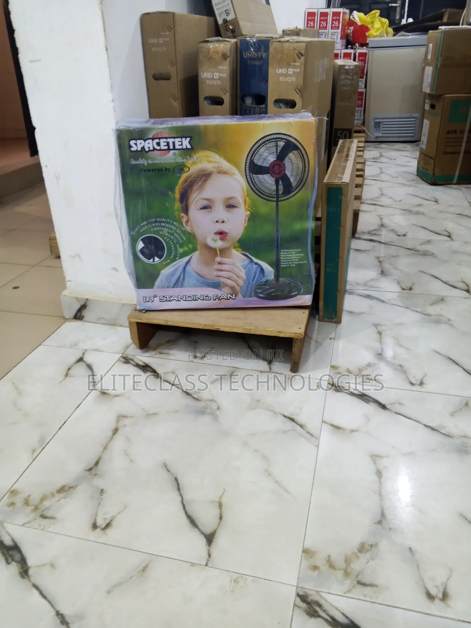 User Friendly Spacetek 18inches Standing Fan