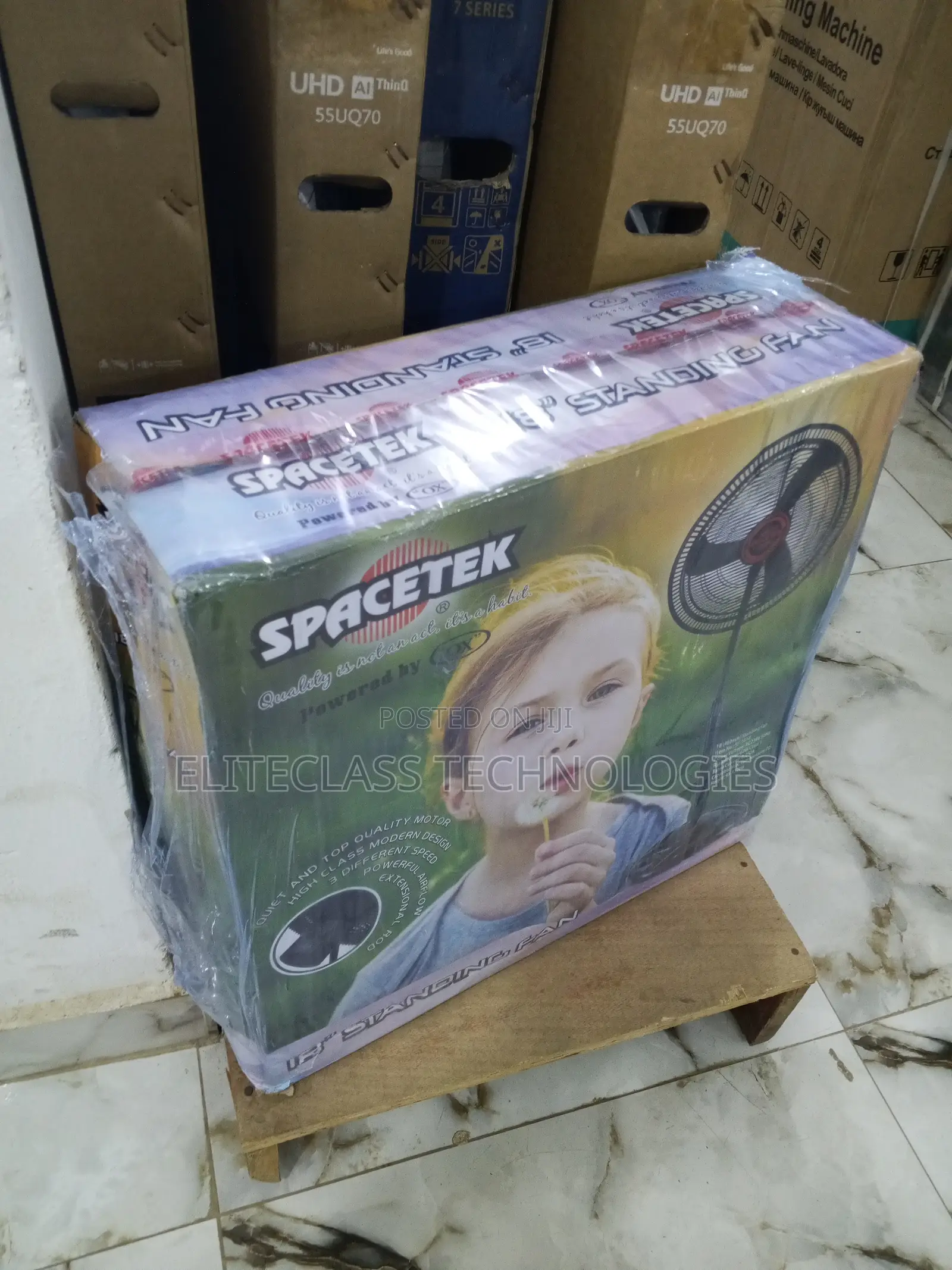 Power Pluse Spacetek 18inches Standing Fan