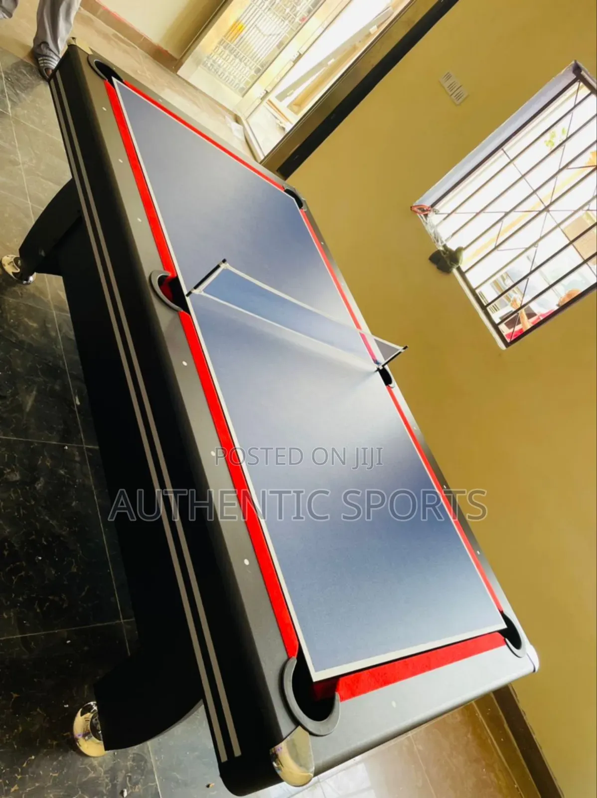 3in1,7feet Snooker Board With Table Tennis Top, Air Hockey.