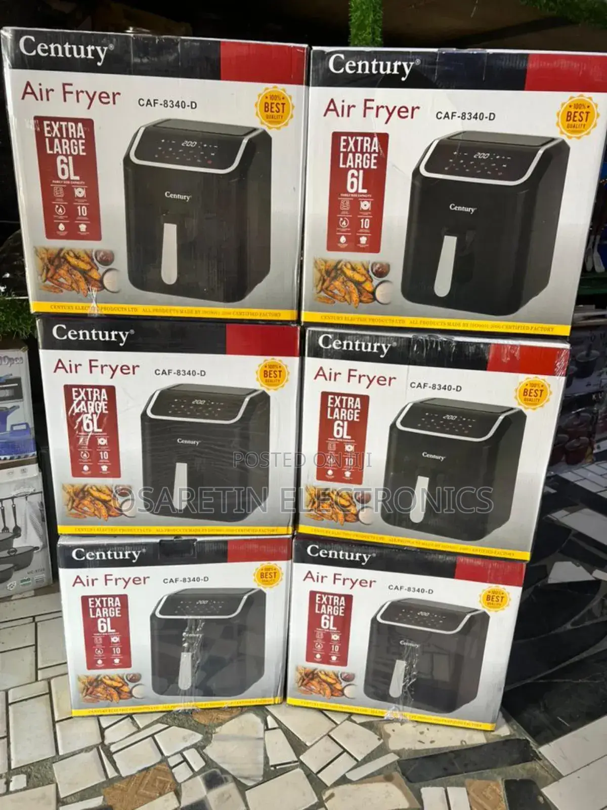Century Air Fryer 6 Liter