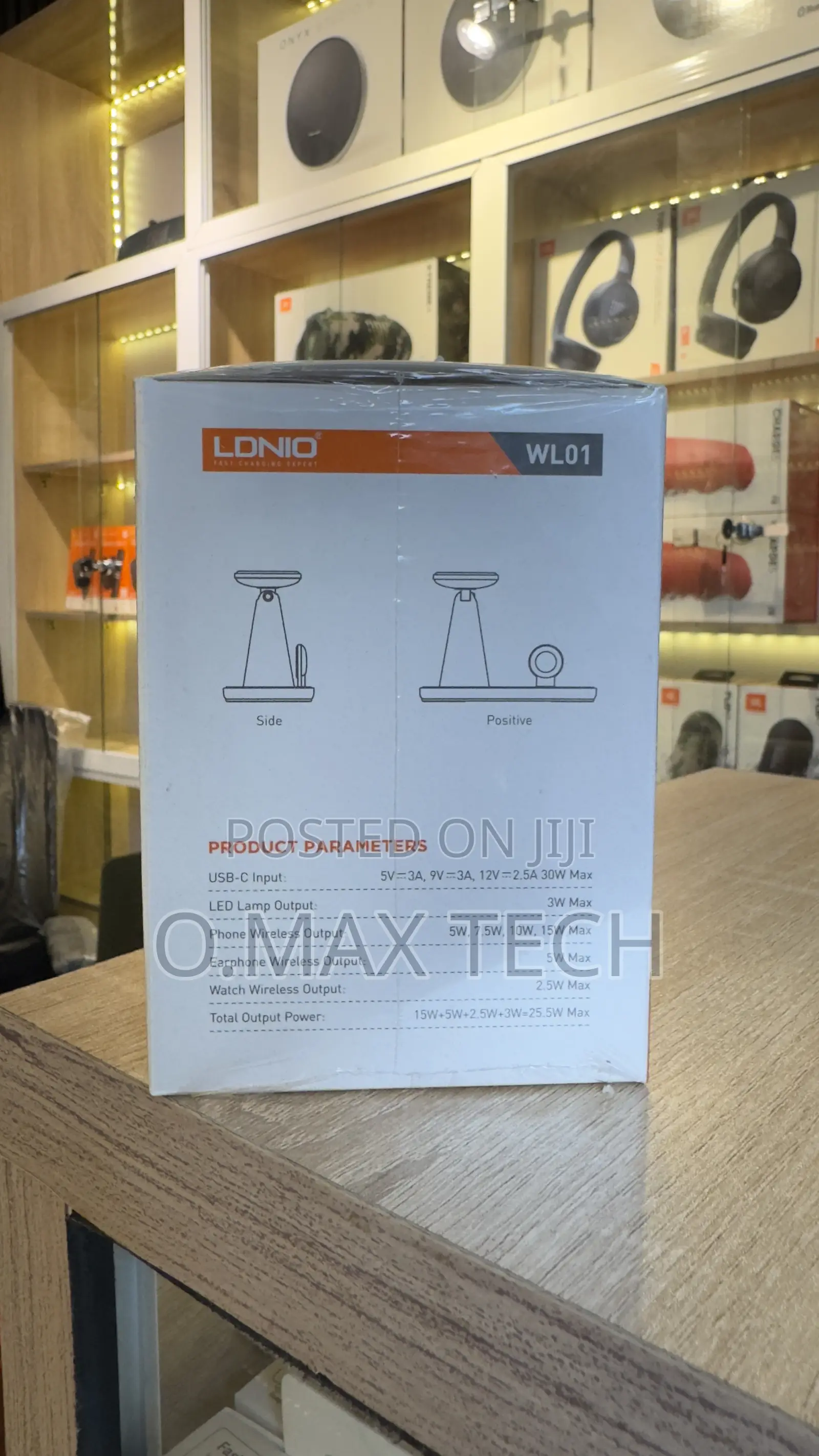 Ldnio Wl02 5-in-1 Desktop Wireless Charging Station